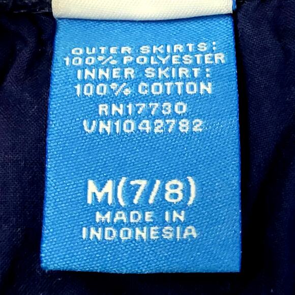 Blue Multi-layered Tulle Skirt with Silver Stars Girl's Size M - Picture 3 of 6